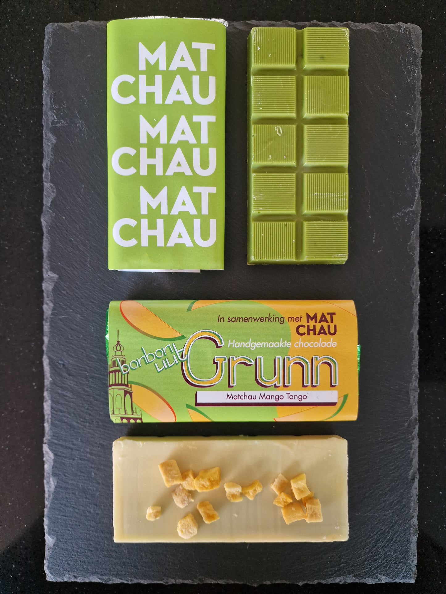 Matchau Matcha (chocolade) reep